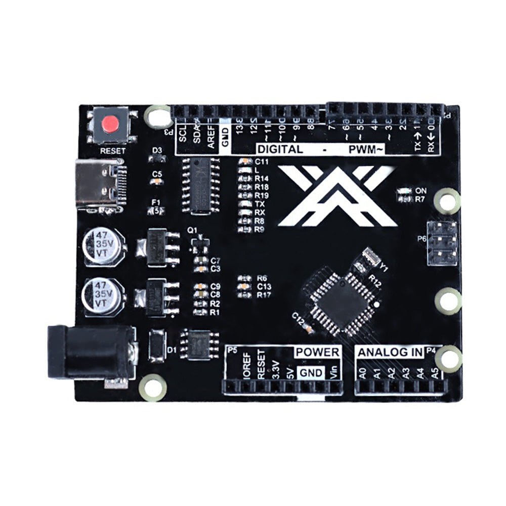 Arduino UNO R3 Compatible USB-C ATmega328P-AU CH340 Microcontroller Board - Envistia Mall