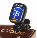 Aroma AT-01A Guitar, Bass, Violin, and Ukulele Chromatic Clip-On Digital Tuner from Envistia Mall