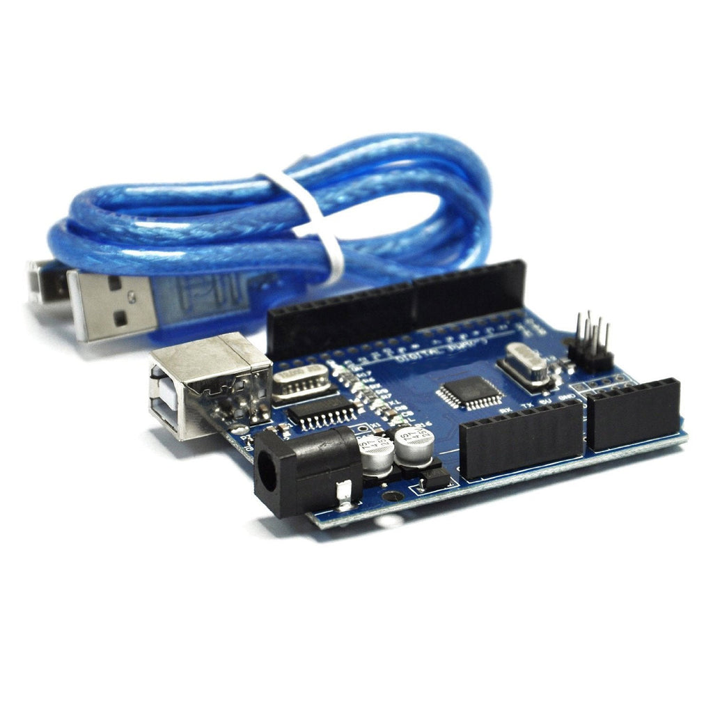 demoler sufrir Incorrecto Arduino UNO R3 ATmega328P CH340 USB Microcontroller Board with Cable –  Envistia Mall