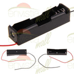 Battery Holder Case Box for 1X 18650 3.7V Li-Ion with 6" Wire Leads - Envistia Mall