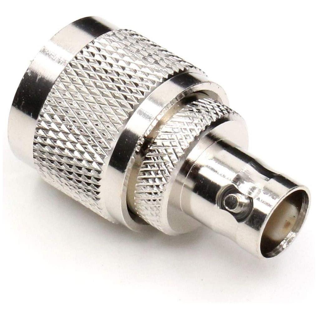 BNC Female Jack to PL-259 UHF Male Plug RF Adapter Connector - Envistia Mall