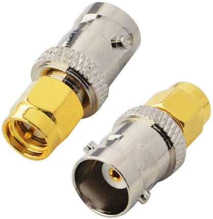 BNC Female Jack to SMA Male Plug RF Coaxial Adapter Connector from Envistia Mall