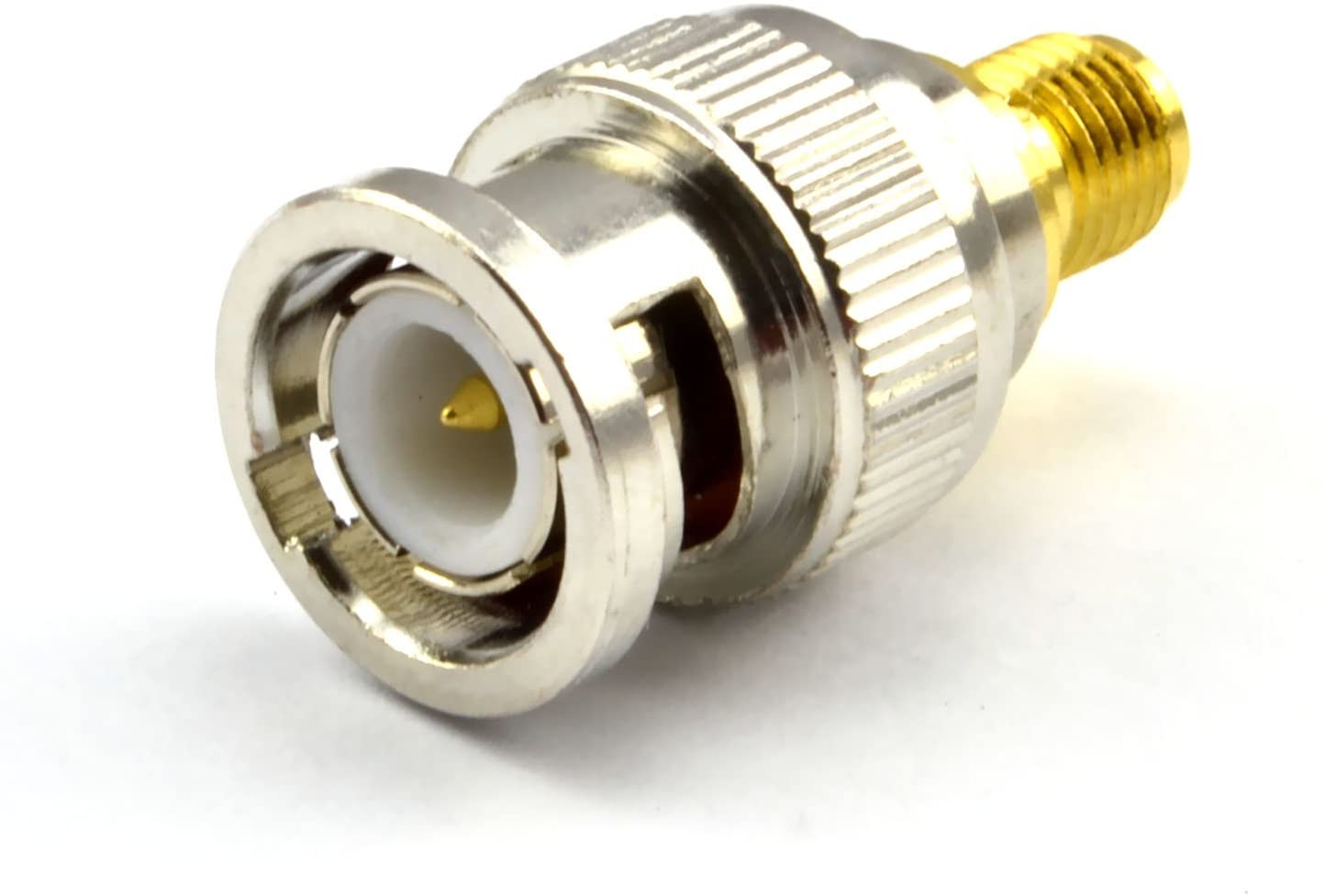 BNC Male Plug to SMA Female Jack RF Coaxial Adapter Connector - Envistia Mall