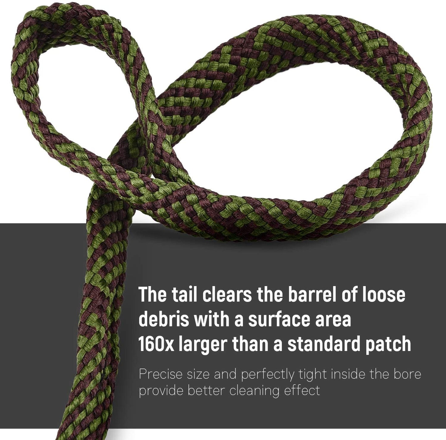 Bore Rope Barrel Cleaner for 16 Gauge Shotguns - Envistia Mall