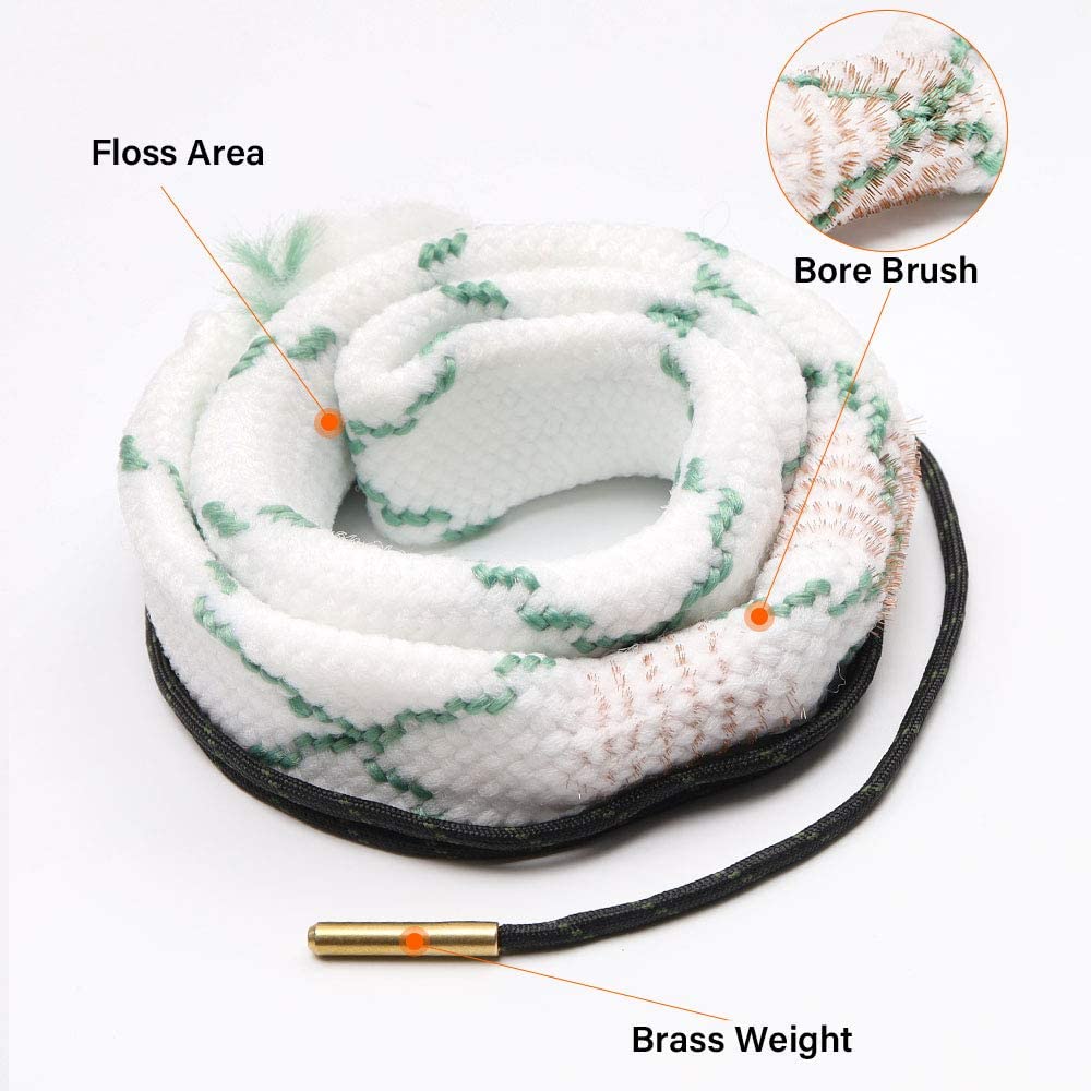 Bore Rope Barrel Cleaner Snake for 12 Gauge Shotguns from Envistia Mall