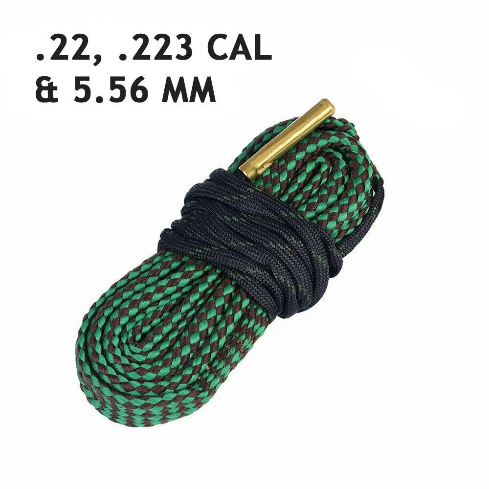 Bore Rope Barrel Cleaning Snake for .22 .223 Caliber & 5.56mm Rifles & Pistols from Envistia Mall