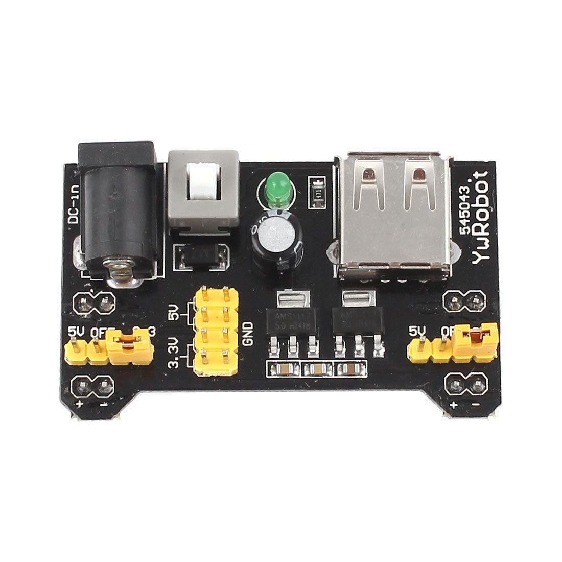 Breadboard Power Supply Module 3.3V / 5V For MB-102 - Envistia Mall