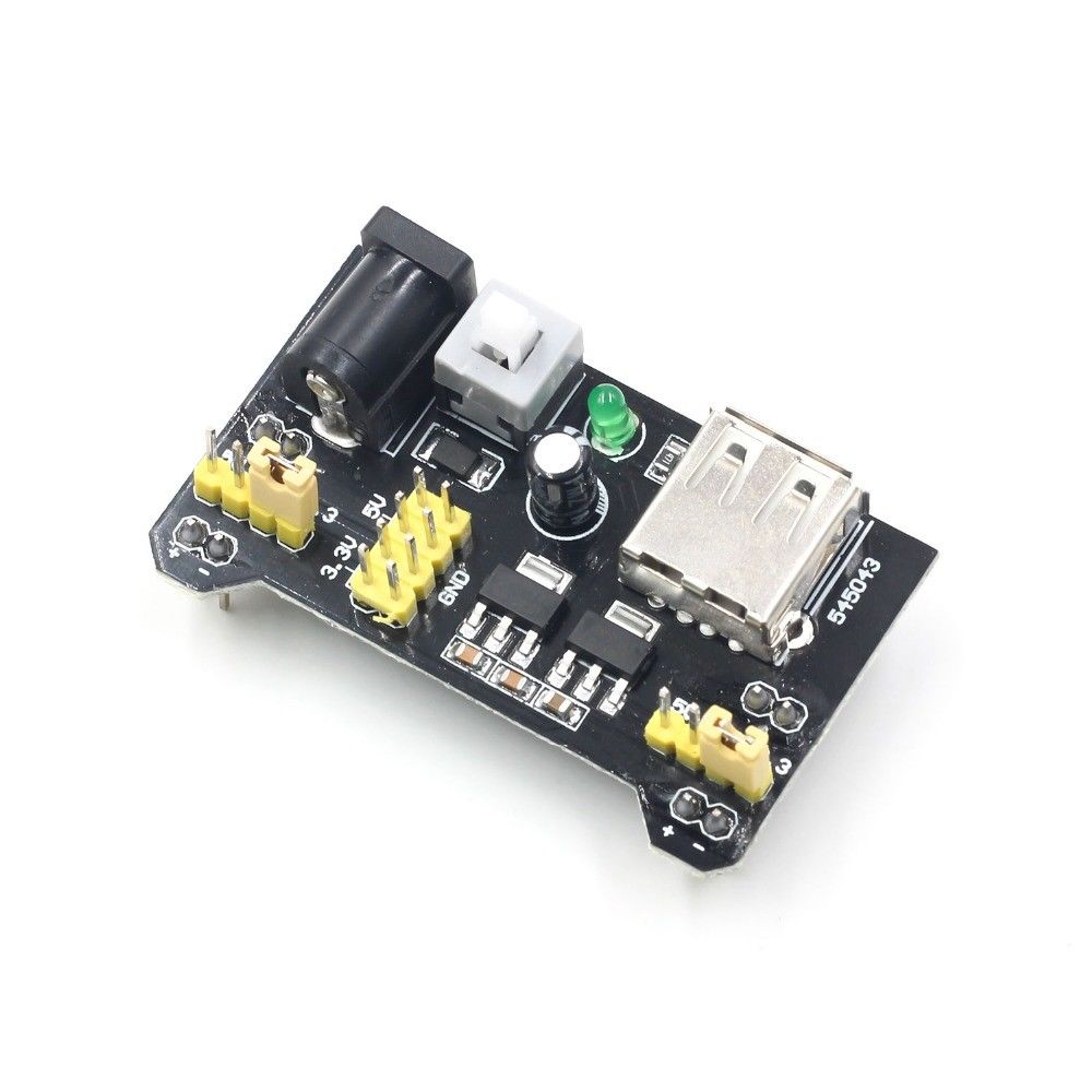 Breadboard Power Supply Module 3.3V / 5V For MB-102 - Envistia Mall