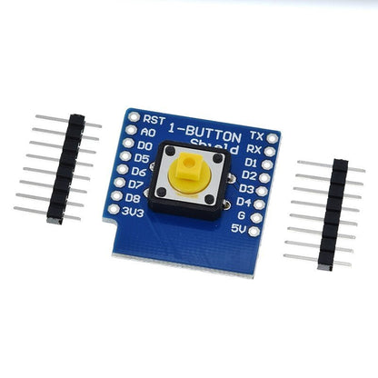 Button Shield for D1 Mini ESP8266 WiFi WeMos Module IoT Wireless Control - Envistia Mall