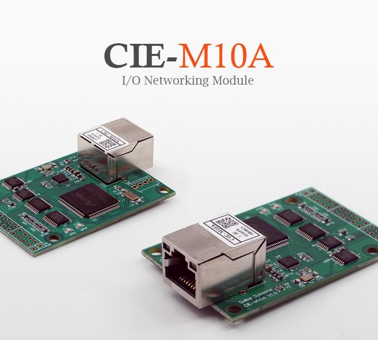 CIE-M10A ezTCP 8-Port Remote I/O Networking Module - Envistia Mall