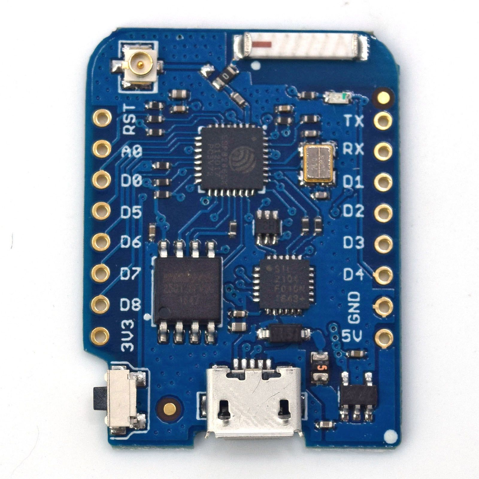 D1 Mini Pro NodeMCU WiFi LUA ESP8266 ESP-12 WeMos Microcontroller w/ Antenna - Envistia Mall