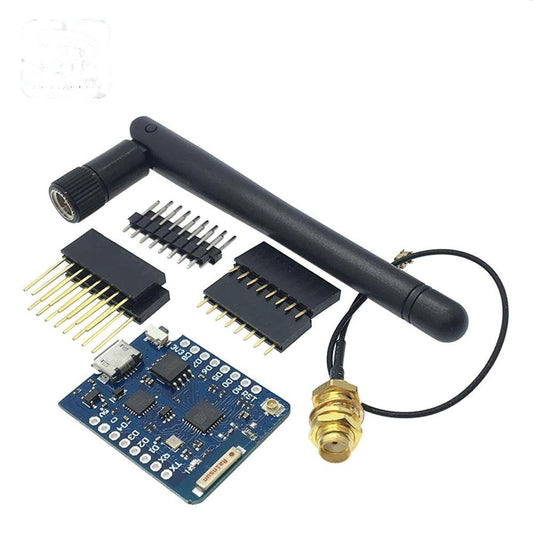 D1 Mini Pro NodeMCU WiFi LUA ESP8266 ESP-12 WeMos Microcontroller w/ Antenna - Envistia Mall