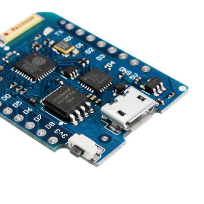 D1 Mini Pro NodeMCU WiFi LUA ESP8266 ESP-12 WeMos Microcontroller w/ Antenna - Envistia Mall