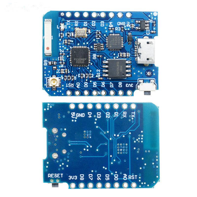 Configuring the Wemos D1 Mini Pro ESP8266 for Arduino IDE – The Chewett blog