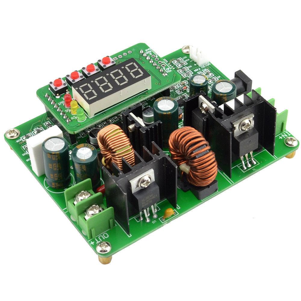 D3806 10-40VDC In 0-38VDC Out Step Up / Step Down Boost/Buck CC/CV Power Converter Module w Meter - Envistia Mall