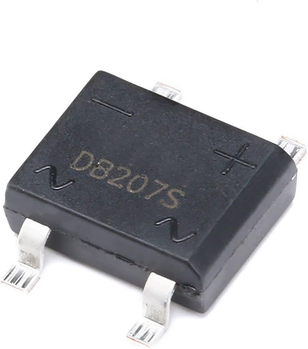 DB207S 2A 1000V SMD Bridge Rectifier SOP-4 (Package of 100 Pieces) - Envistia Mall