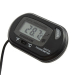 Digital LCD Aquarium / Terrarium Thermometer Temperature Sensor with Batteries (2 Pack) - Envistia Mall
