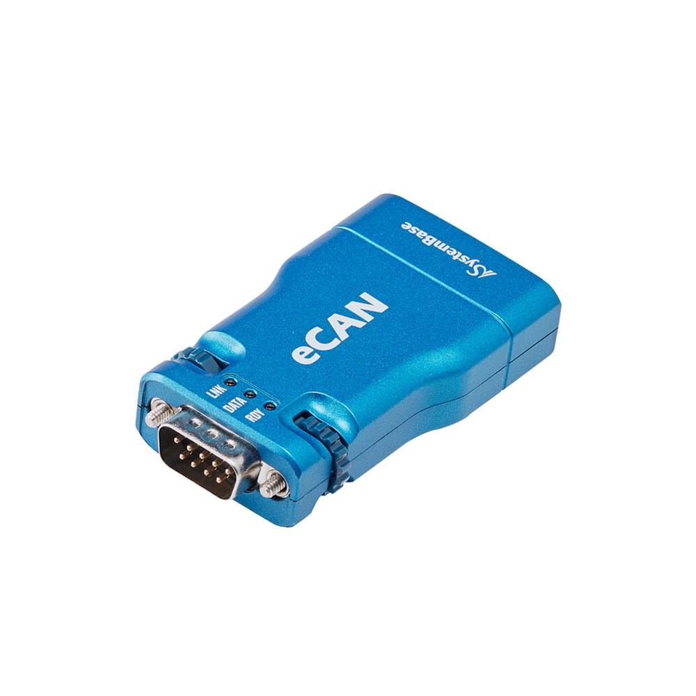 Systembase eCAN Ethernet to CAN (LAN to CAN) Converter from Envistia Mall