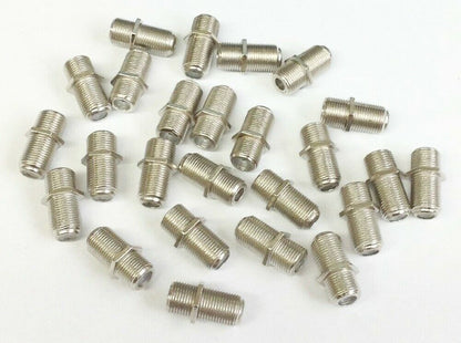 F Type Female to Female F81 UHF Coaxial Coupler for TV RG-6 RG-59 75 Ohm Cable - Envistia Mall