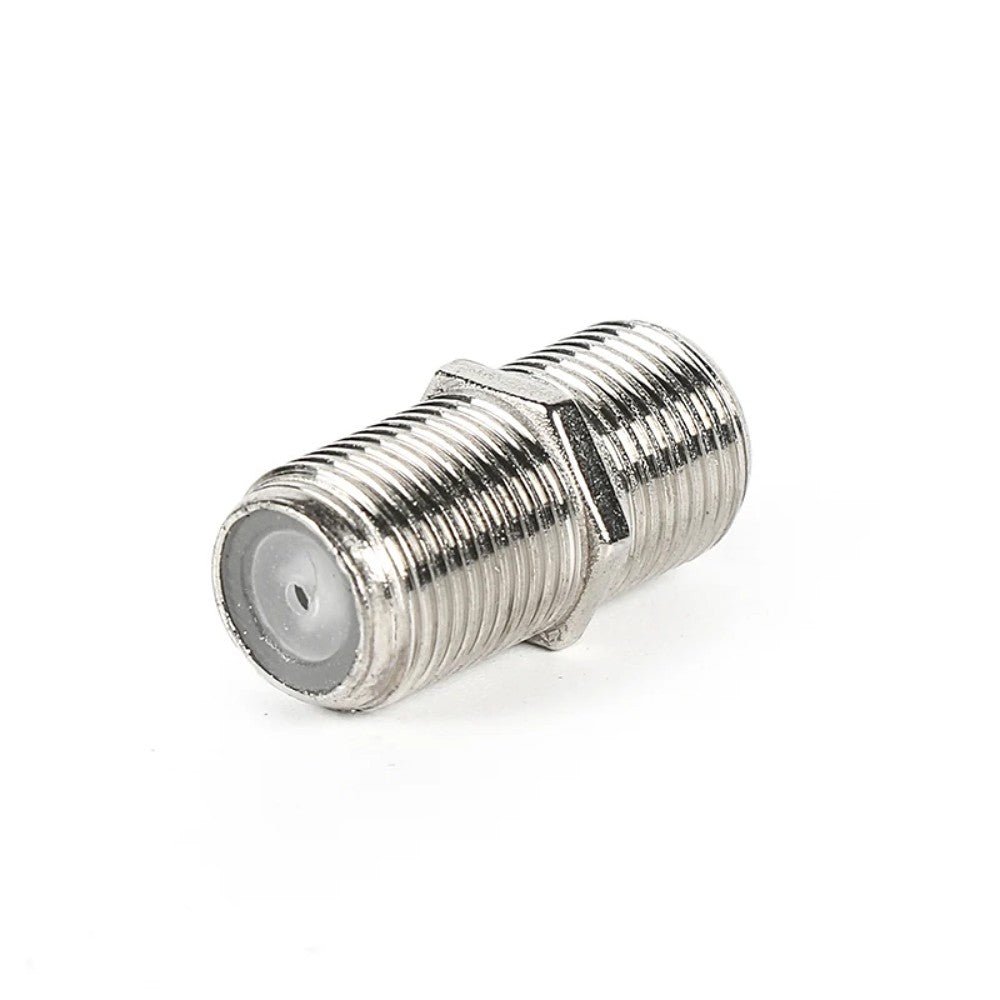 F Type Female to Female F81 UHF Coaxial Coupler for TV RG-6 RG-59 75 Ohm Cable - Envistia Mall