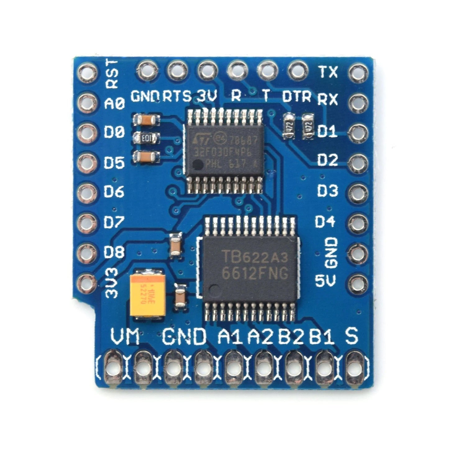 I2C Dual Motor Driver Shield TB6612FNG for WeMos D1 Mini - Envistia Mall