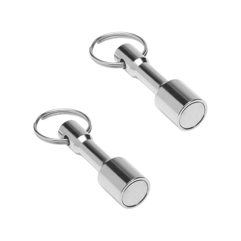 Keychain Magnet Tester for Gold, Silver, Jewelry & Precious Metals With Rare Earth Neodymium Magnets 2 Pack - Envistia Mall