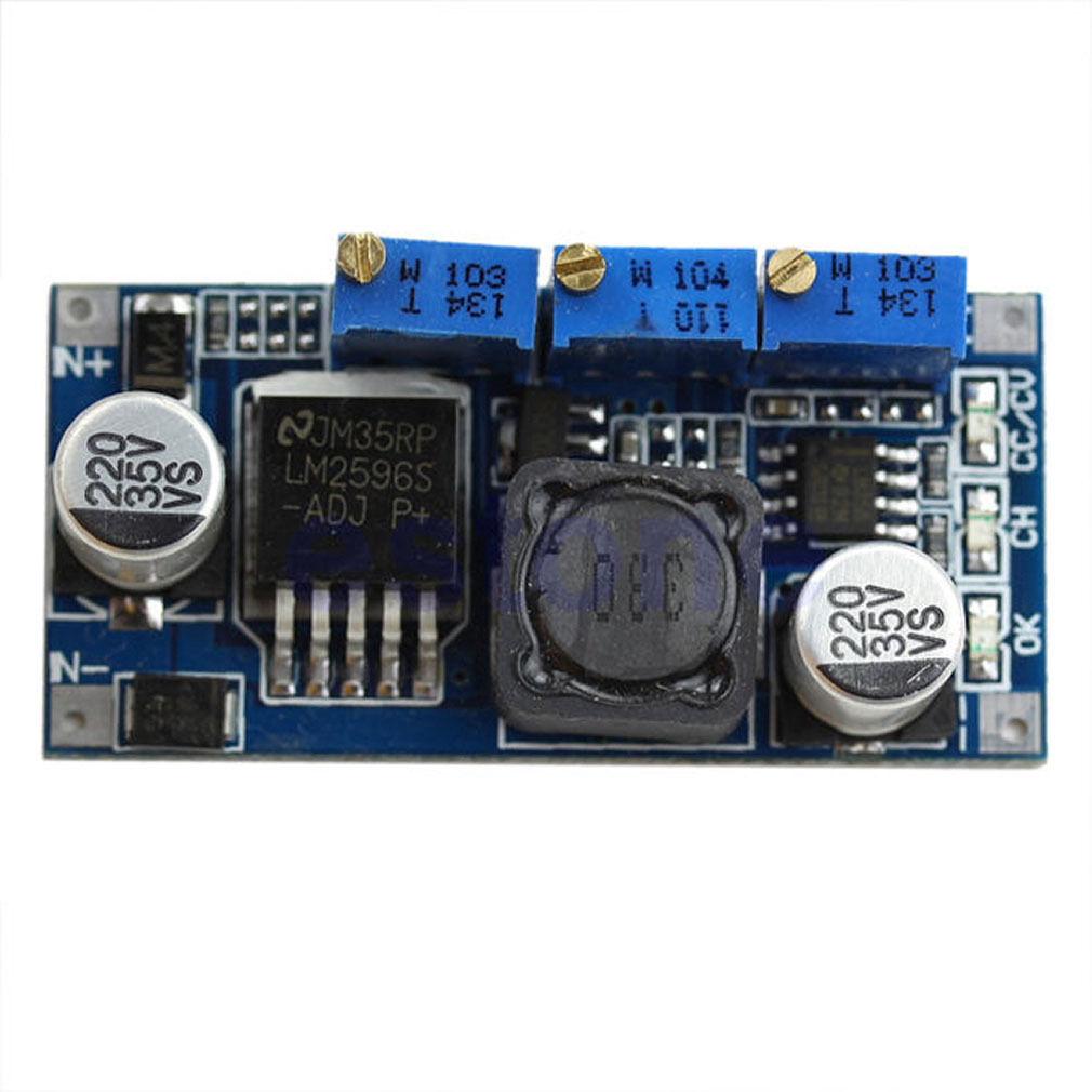 LM2596 1.25V to 30V Step-Down Buck Constant Current / Constant Voltage (CC/CV) DC-DC Converter - Envistia Mall