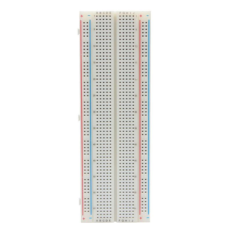 MB-102 830 Point Breadboard + 3.3V 5V Power Supply + 65 Jumpers + Battery Cable - Envistia Mall