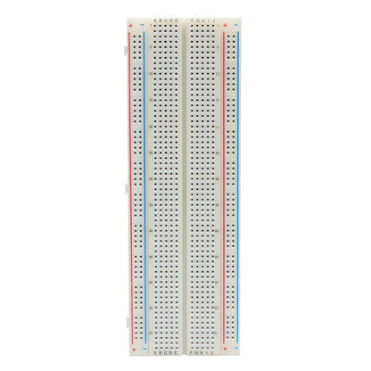 MB-102 830 Point Breadboard + 3.3V 5V Power Supply + 65 Jumpers + Battery Cable - Envistia Mall