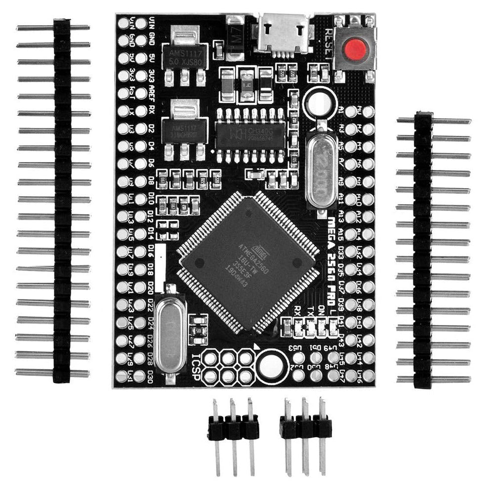 MEGA2560 PRO MINI ATmega2560-16AU CH340G Development Board for Arduino ...