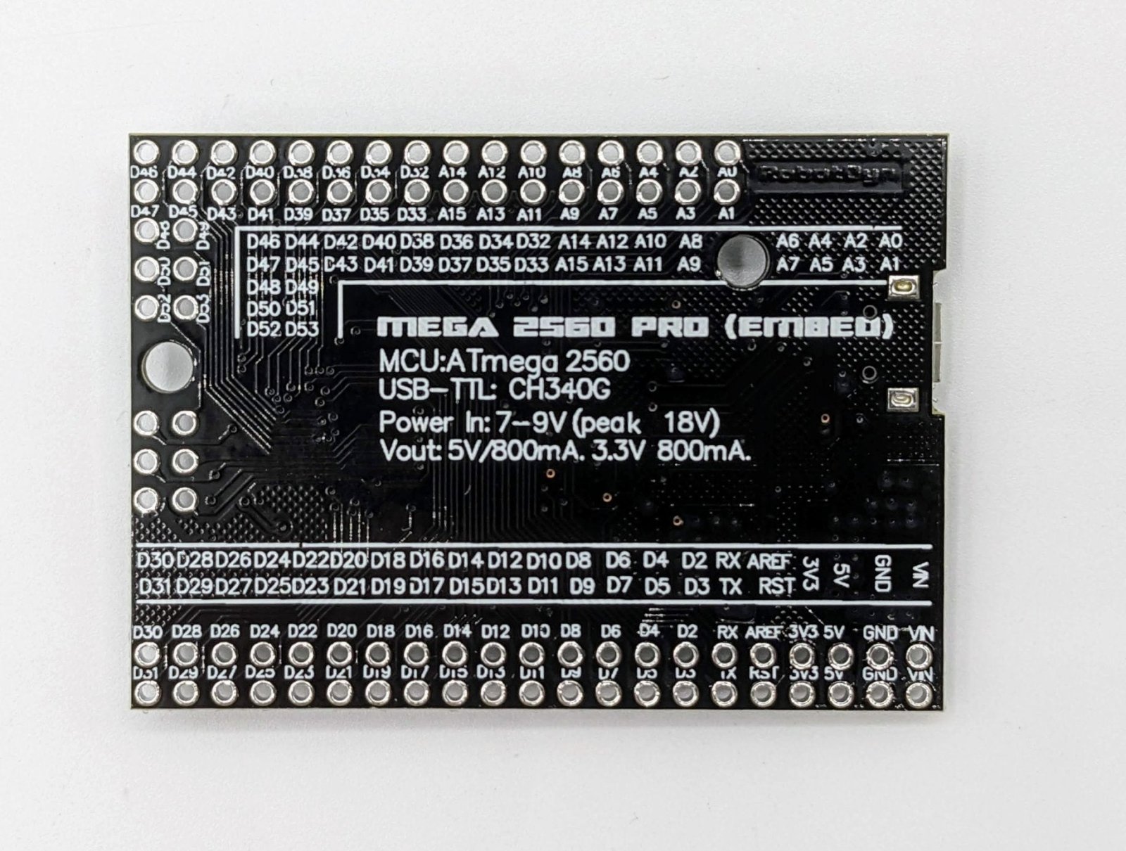 MEGA2560 PRO MINI ATmega2560-16AU CH340G Development Board for Arduino - Envistia Mall