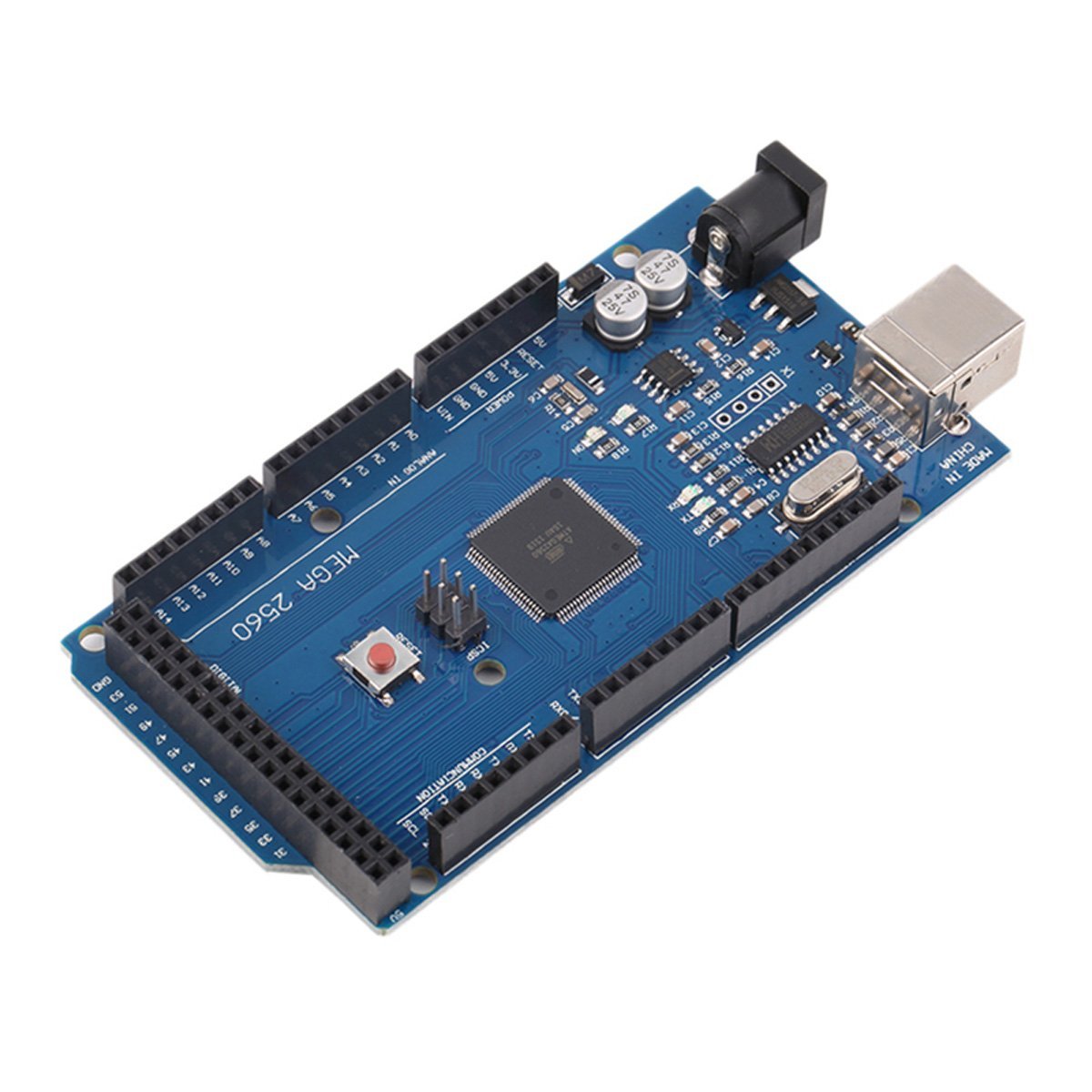 MEGA2560 R3 ATmega2560-16AU CH340G Development Board Arduino + Free USB Cable - Envistia Mall