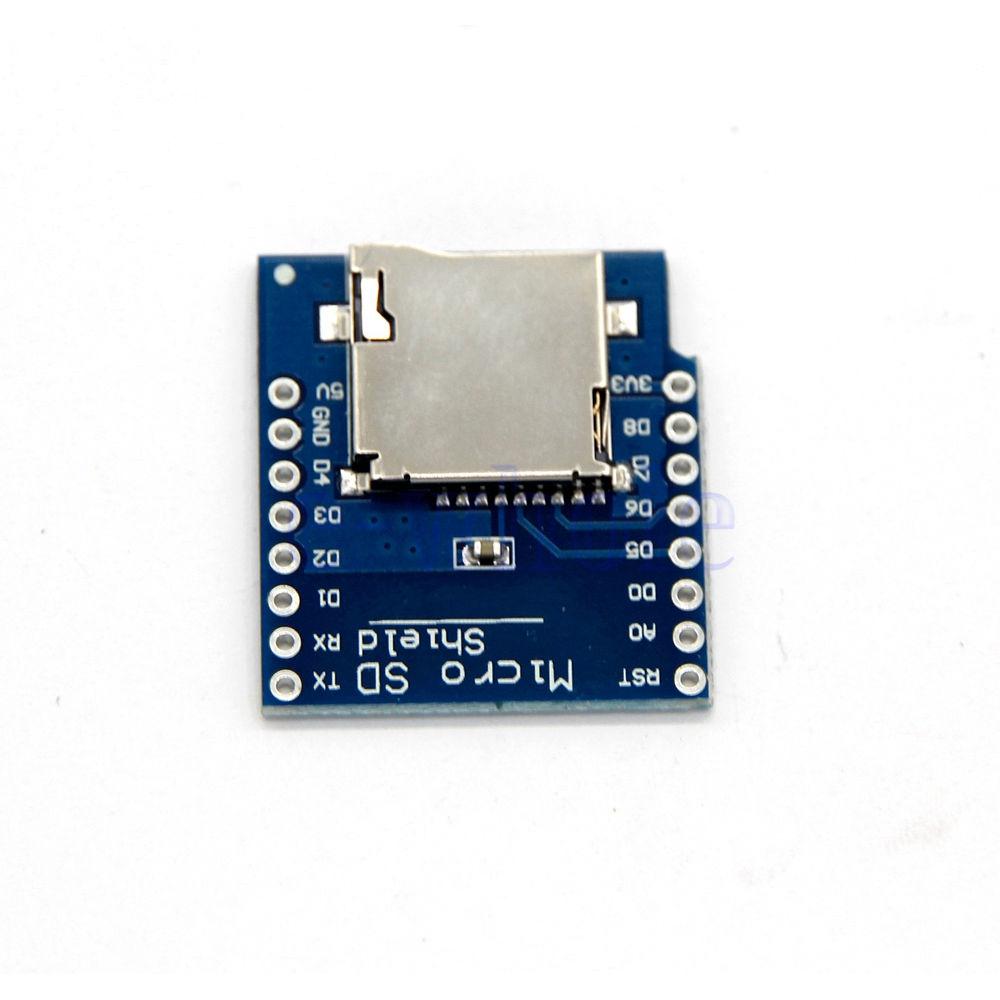 Micro SD TF Card Shield For Wemos D1 Mini WiFi ESP8266 Arduino Compatible - Envistia Mall