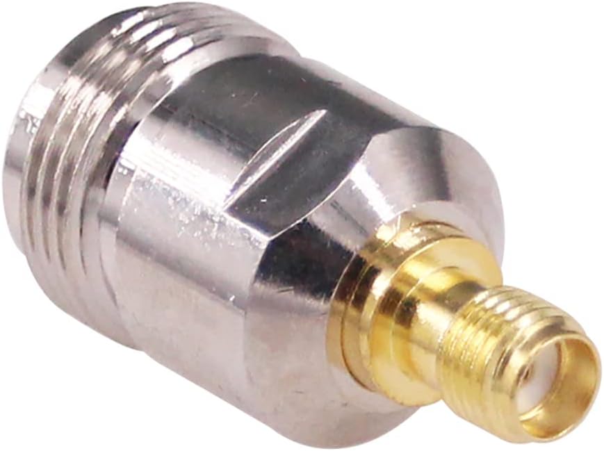 N-Type Female Jack to SMA Female Jack RF Adapter Barrel Connector - Envistia Mall
