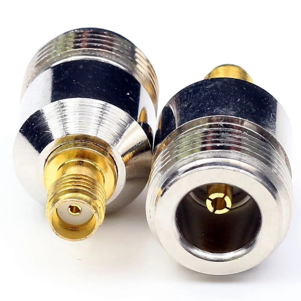 N-Type Female Jack to SMA Female Jack RF Adapter Barrel Connector - Envistia Mall
