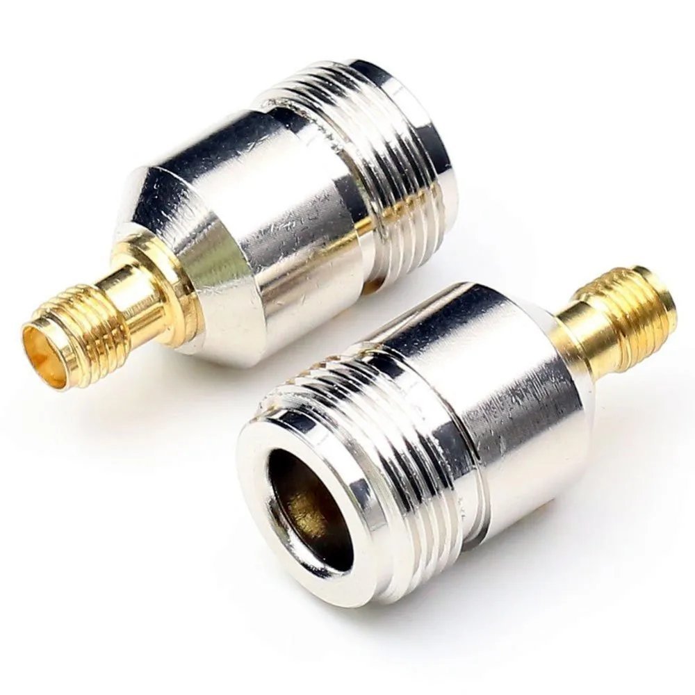 N-Type Female Jack to SMA Female Jack RF Adapter Barrel Connector - Envistia Mall