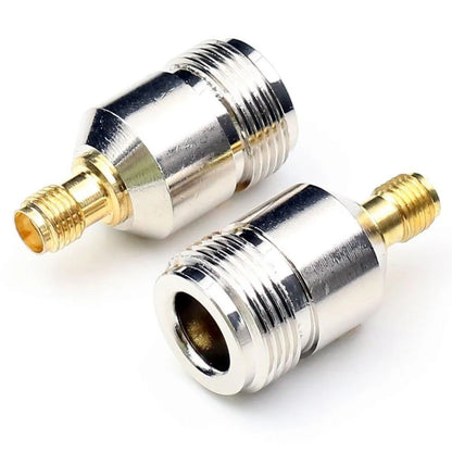 N-Type Female Jack to SMA Female Jack RF Adapter Barrel Connector - Envistia Mall