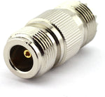 N-Type Female Jack to SO-239 (UHF Female) Jack RF Adapter Barrel Connector from Envistia Mall