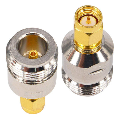N-Type Female RF Jack to SMA Male Jack RF Adapter Barrel Connector - Envistia Mall