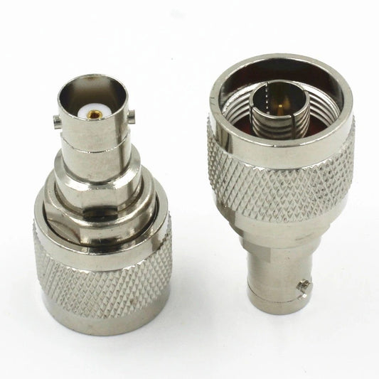 N-Type Male Plug to BNC Female Jack RF Adapter Barrel Connector - Envistia Mall