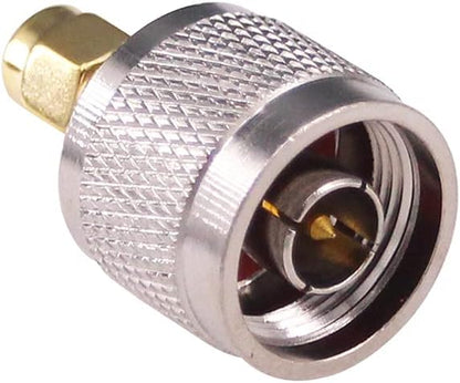 N-Type Male Plug to SMA Male Plug RF Adapter Barrel Connector - Envistia Mall