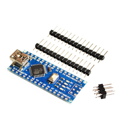 Nano V3.0 Micro-Controller with ATmega328P 16MHz 5.0V CH340G USB Driver & Mini-USB Connector - Envistia Mall