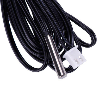 10-Pack 1m Waterproof NTC Thermistor Sensors – 10K Ohm, 1% Accuracy, 3950 Beta, Temperature Probe