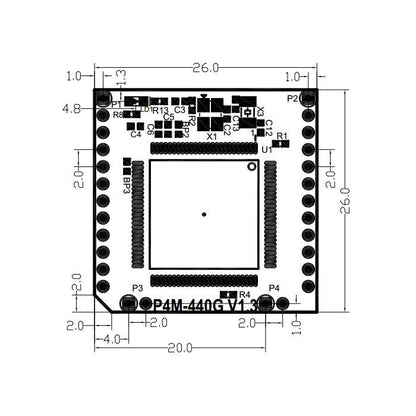 P4M-440G Serial MQTT Ethernet Module by Sollae Systems - Envistia Mall