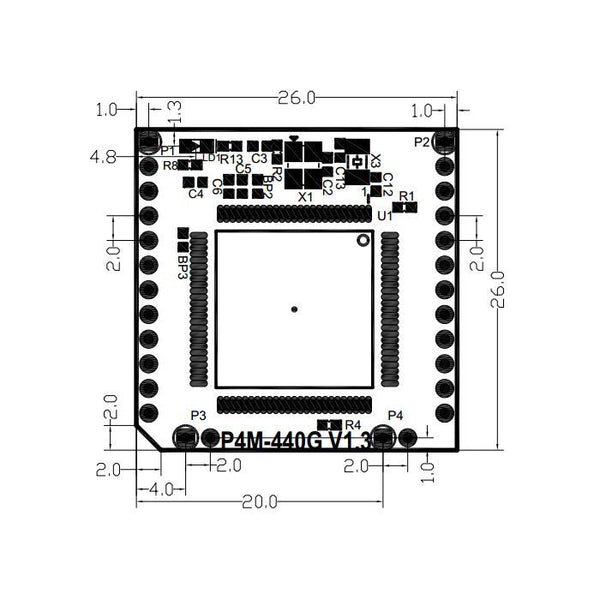 Earth Module 440 P4M-440G Serial MQTT Ethernet Module with Evaluation Board Kit ...