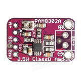 PAM8302A Miniature 2.5W Class D Mono Audio Power Amplifier Module Board - Envistia Mall