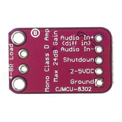 PAM8302A Miniature 2.5W Class D Mono Audio Power Amplifier Module Board - Envistia Mall