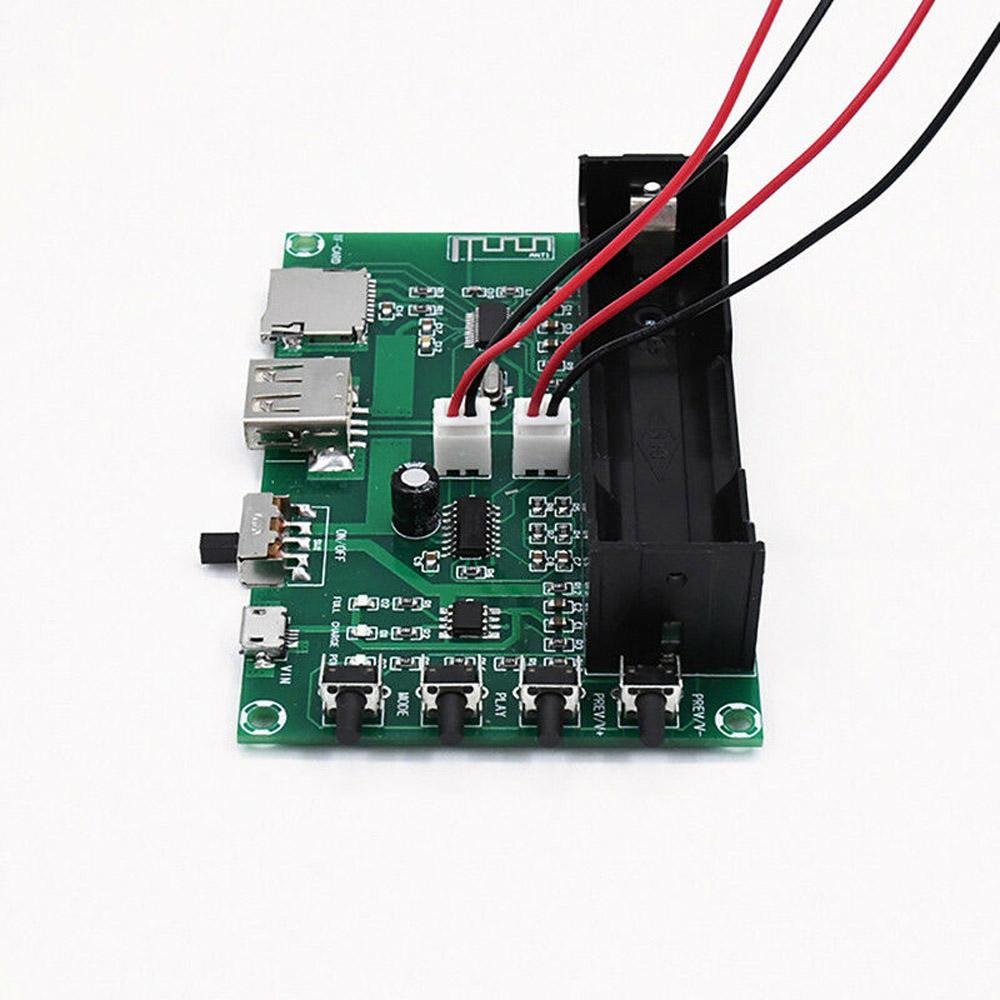 PAM8403 5W+5W Stereo Bluetooth Audio Receiver Amplifier 18650 Charger Module - Envistia Mall