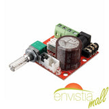 PAM8610 Mini 10W+10W Stereo Audio Power Amplifier Board Module with Volume Control - Envistia Mall