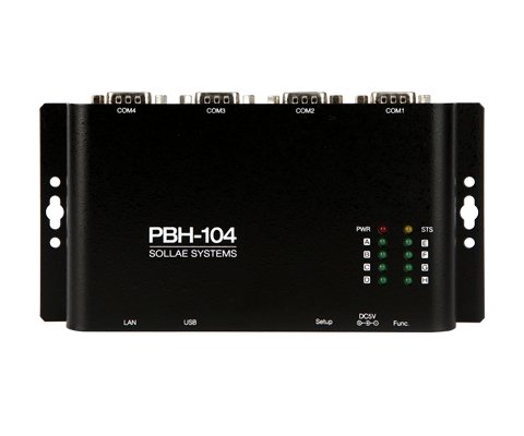PBH-104 PHPoC IoT Serial RS232, RS422, and RS485 Programmable Internet Gateway - Envistia Mall